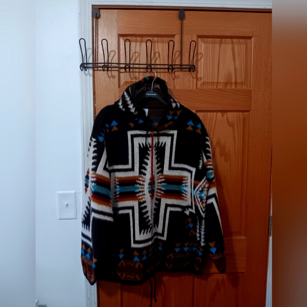 Artesanias tintaquimba Wool Jacket - sz XL